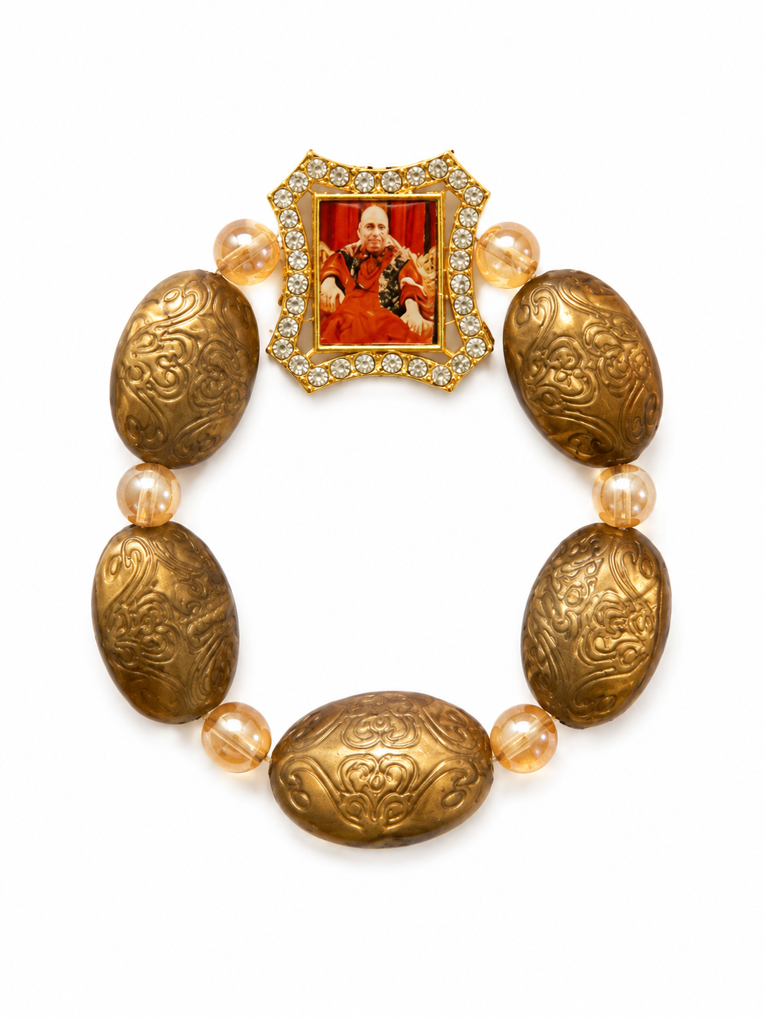 Guru ji Golden  bracelet Blessing