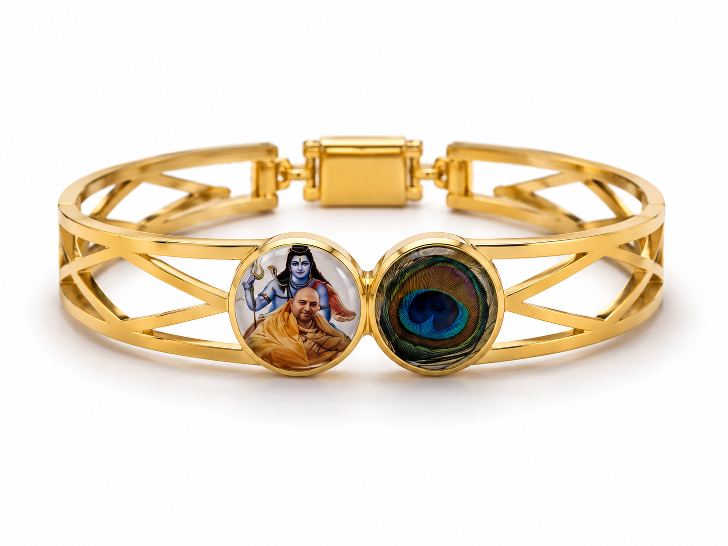 Cartier Style blessing Bracelet(open )
