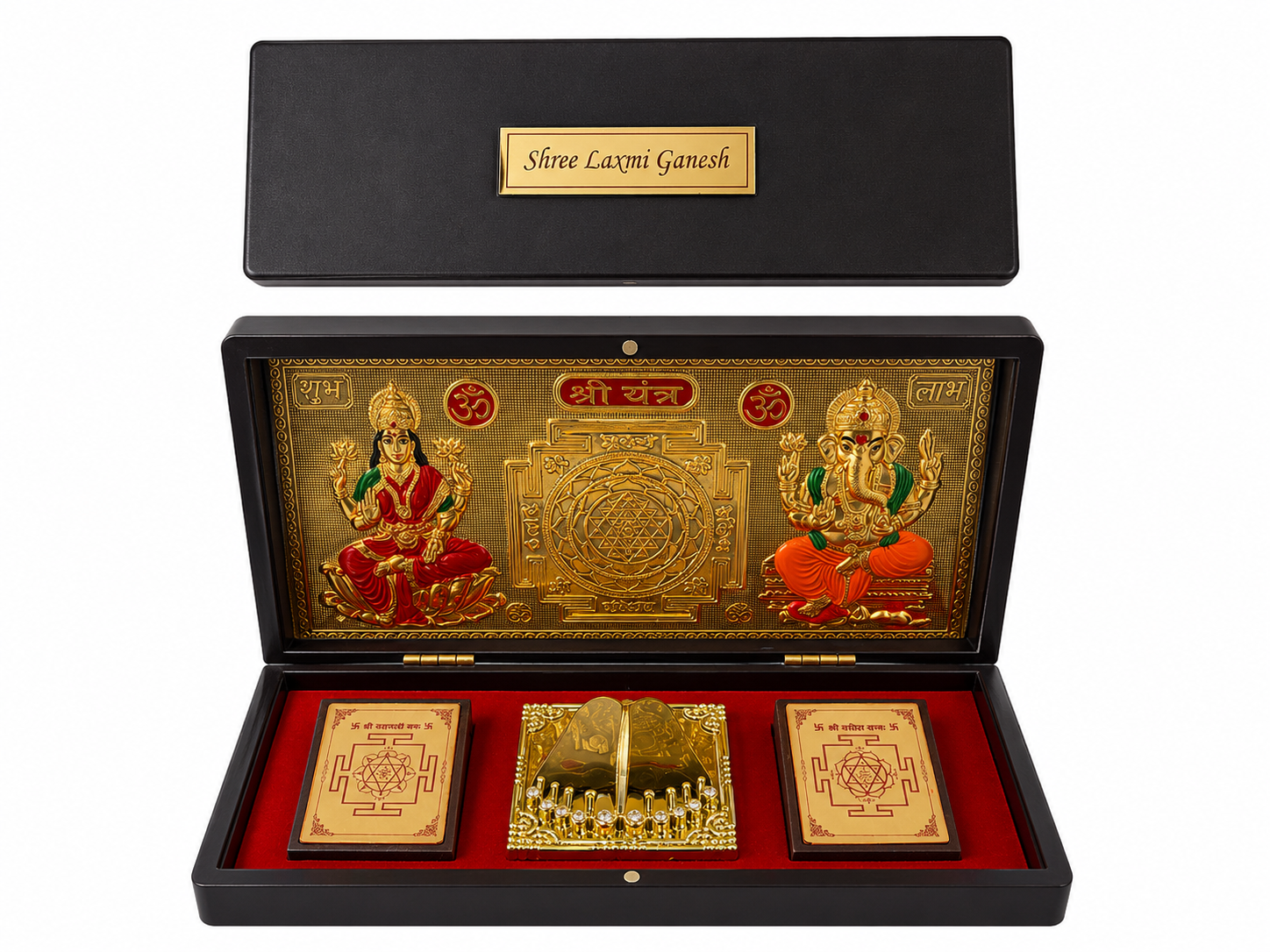 Ganesh Lakshi blessing display